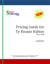 Price Guide for Ty Beanie Babies, Beanie Boppers, Beanie Buddies, Beanie Baby 2.0, Beanie Kids, Attic Treasures, Punkies, Pluffies, Alphabet Beanies, PinkyS, Teenie Beanie Boppers