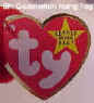 Ty Beanie Babies Fifth Generation Heart Tag