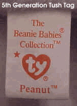 Ty Beanie Babies: 5th Generation Tush Tag