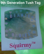 Ty Beanie Babies: 9th Generation Tush Tag