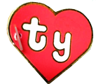 1st Generation Swing Heart Tag for Ty Beanie Babies