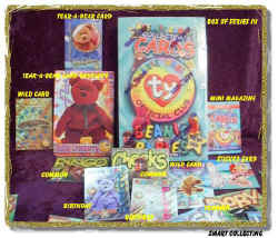 Details about   Ty Beanie Baby Trading Card Poster for Series 1 & Series 2 Cards 