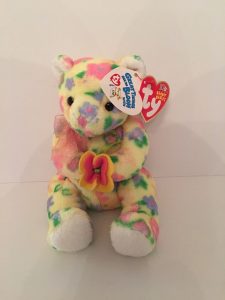 Ty Bloom Beanie Baby with FTD Tag